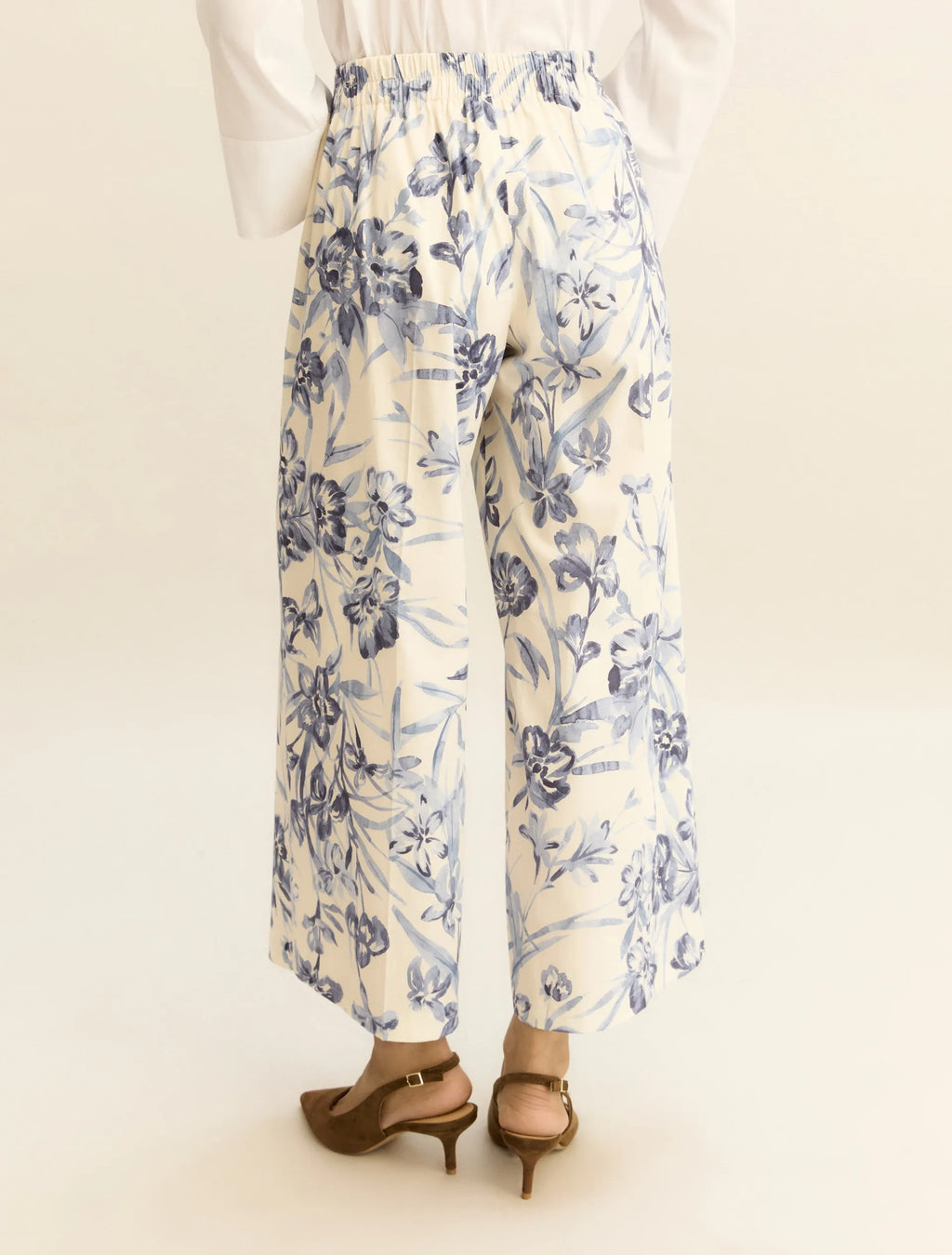 Pantalones anchos Emmtapioca Azul