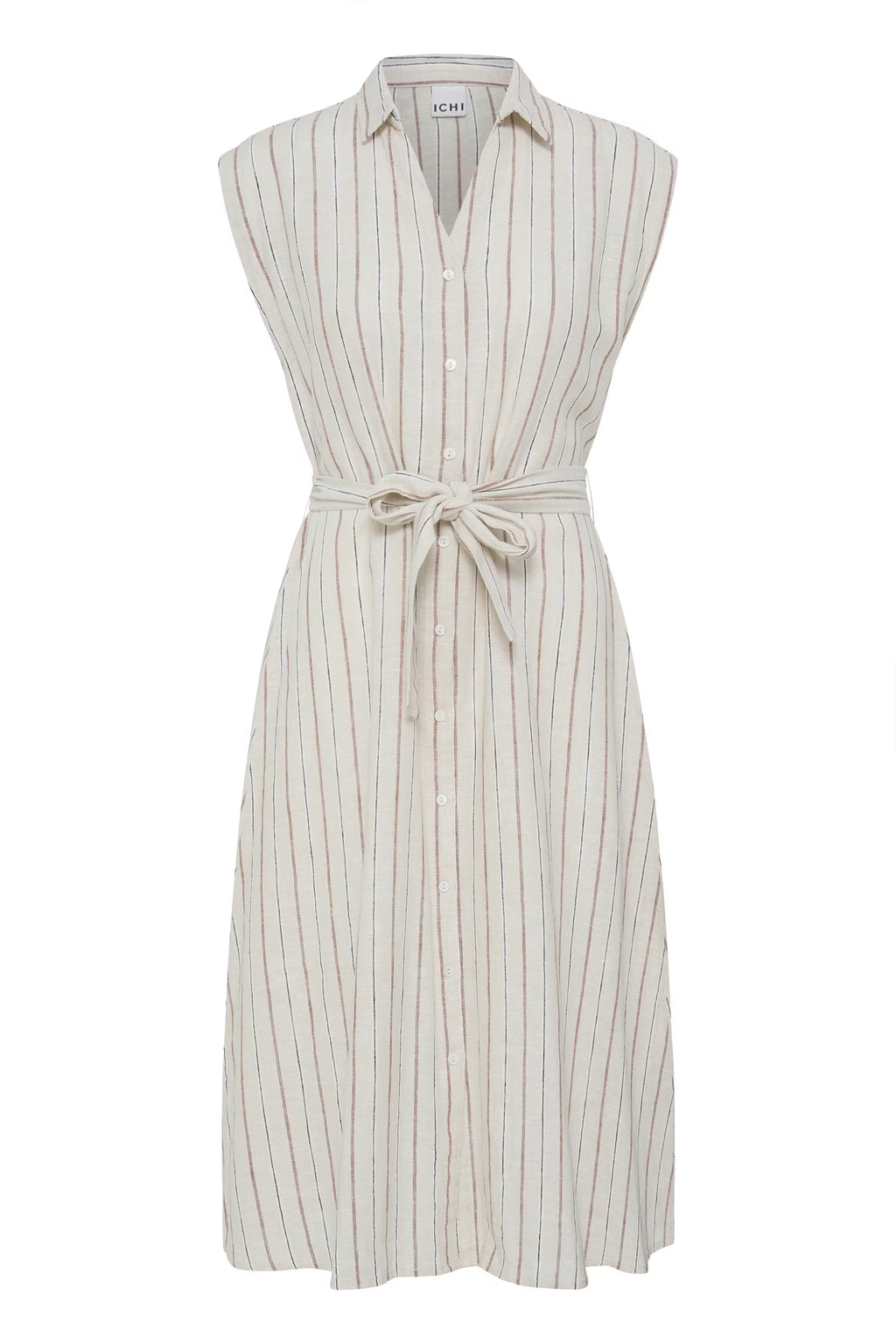 Vestido Ihlinno DR3 Rayas Marrones