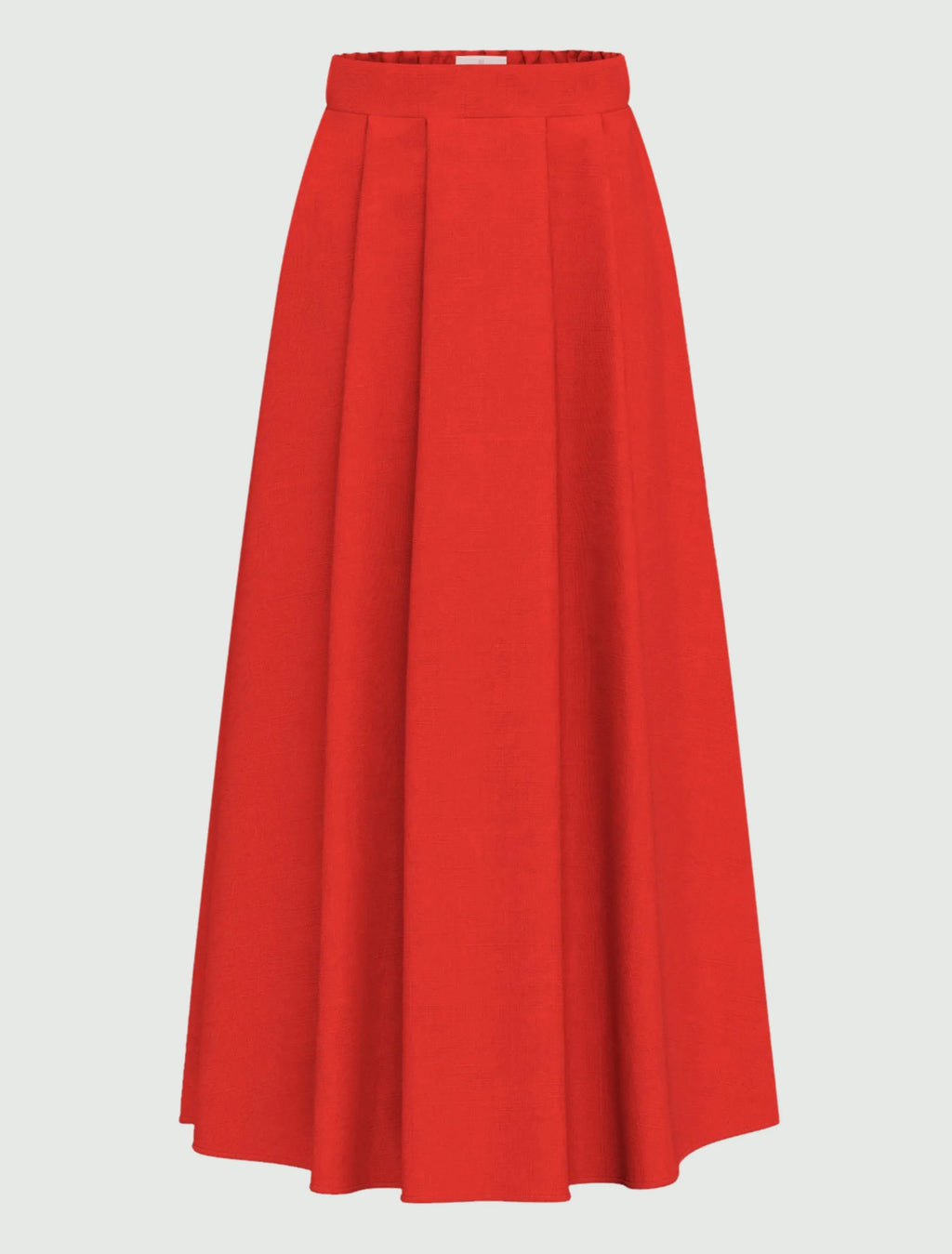 Saia Rodada Vermelho Gerânio