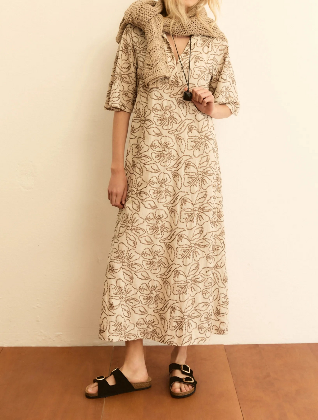 Emmfolk Ash Grey Dress