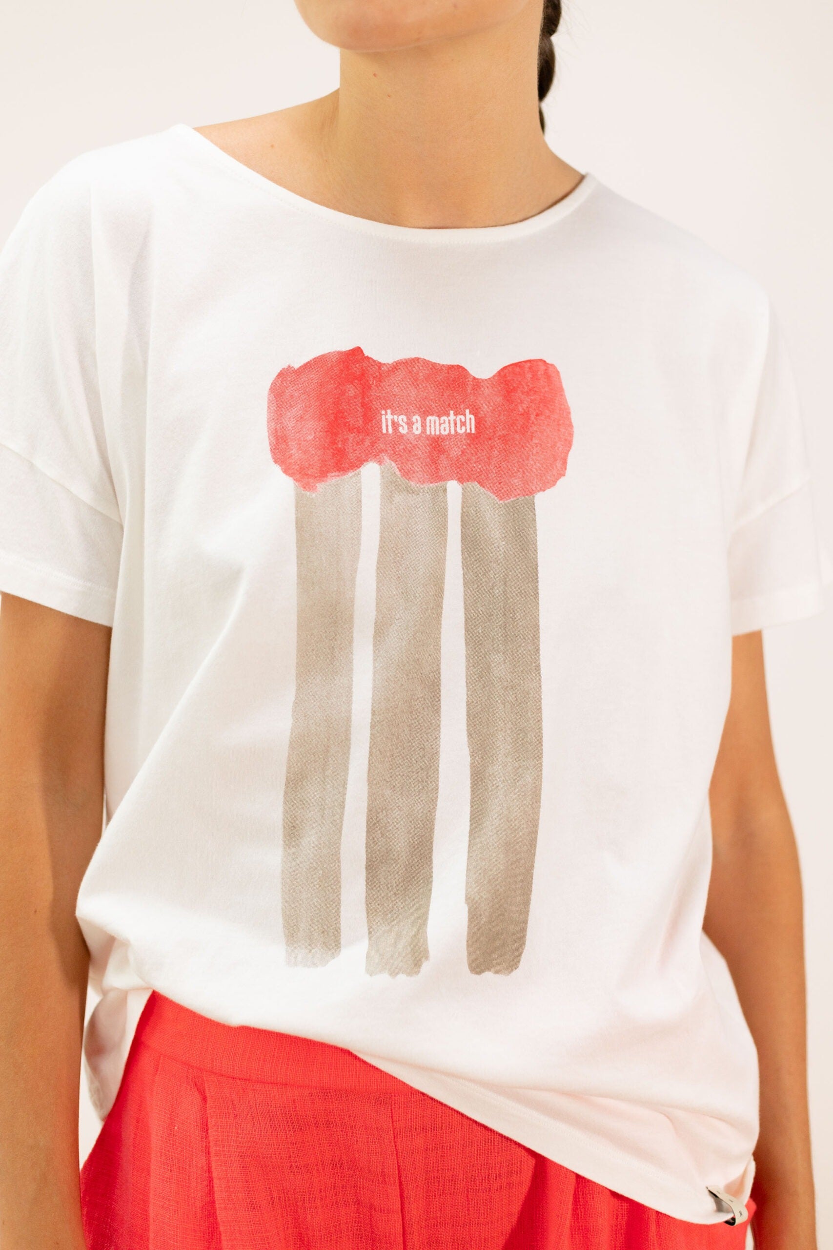 Camiseta Cruda Cerillas 2601146