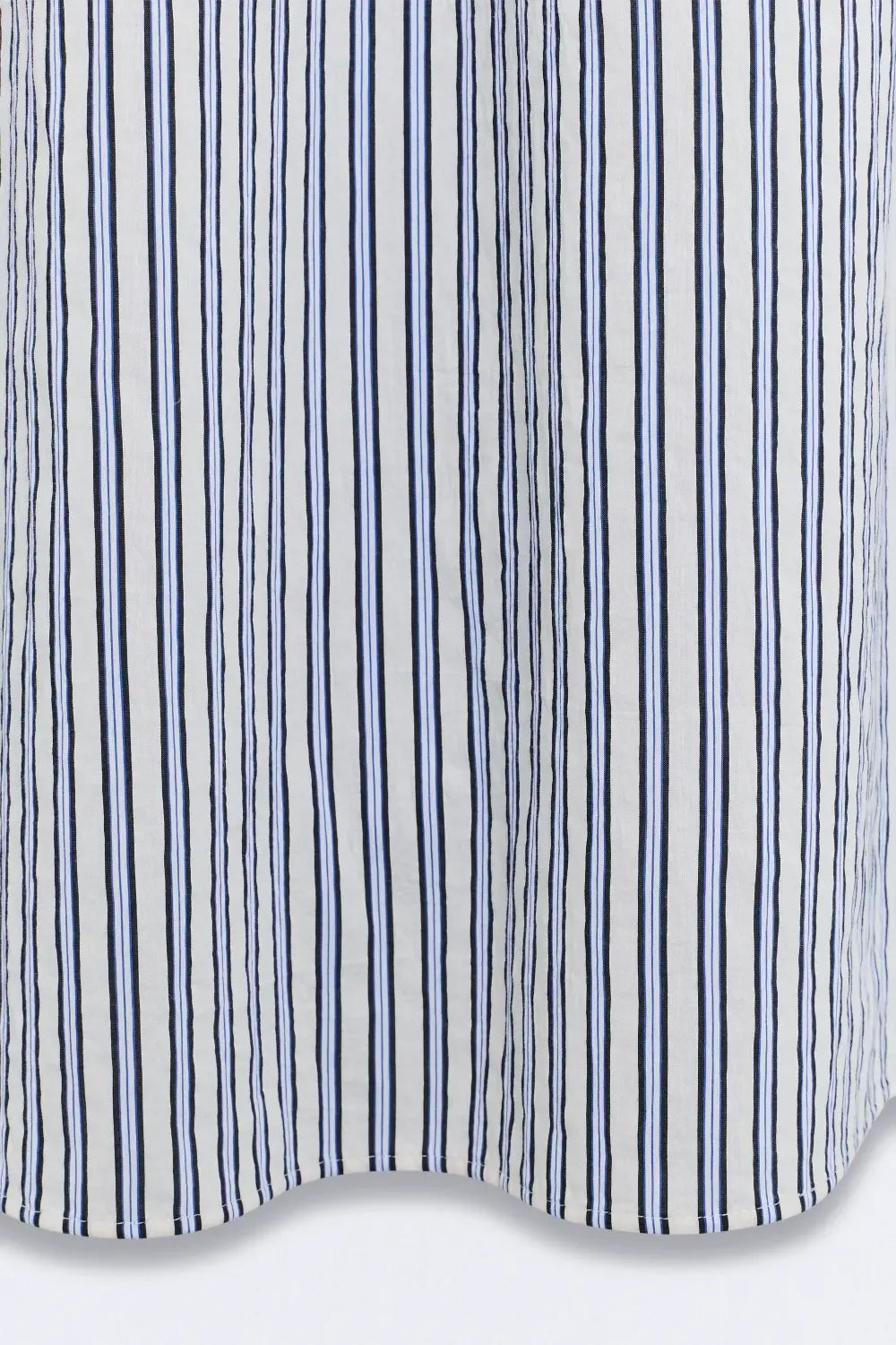 Riviera Navy Stripes Skirt