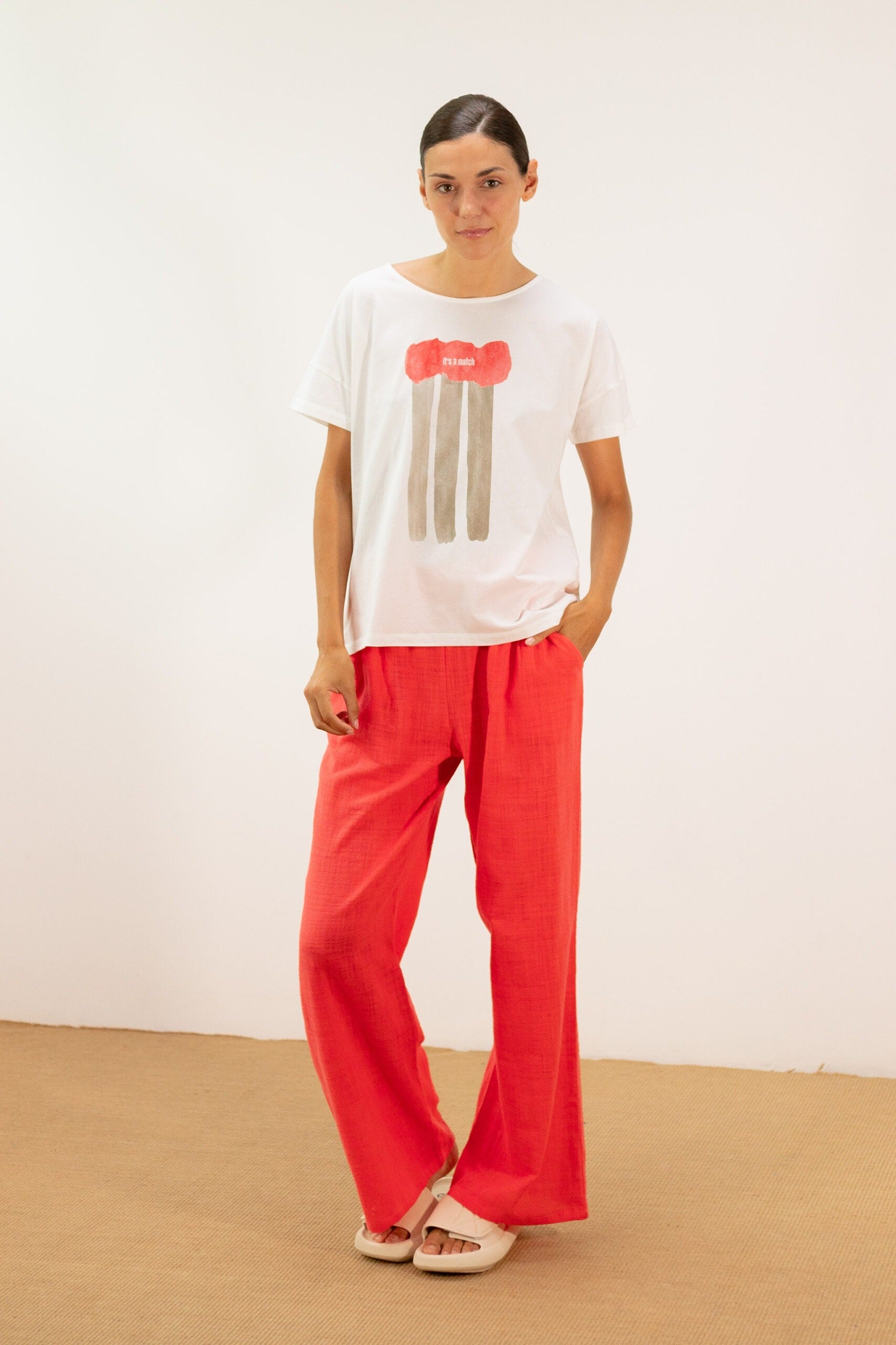Camiseta Cruda Cerillas 2601146