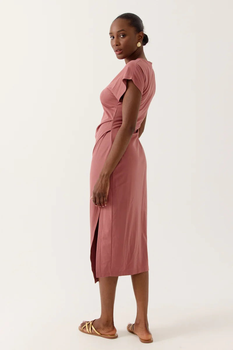 Vestido Ariel Terracota