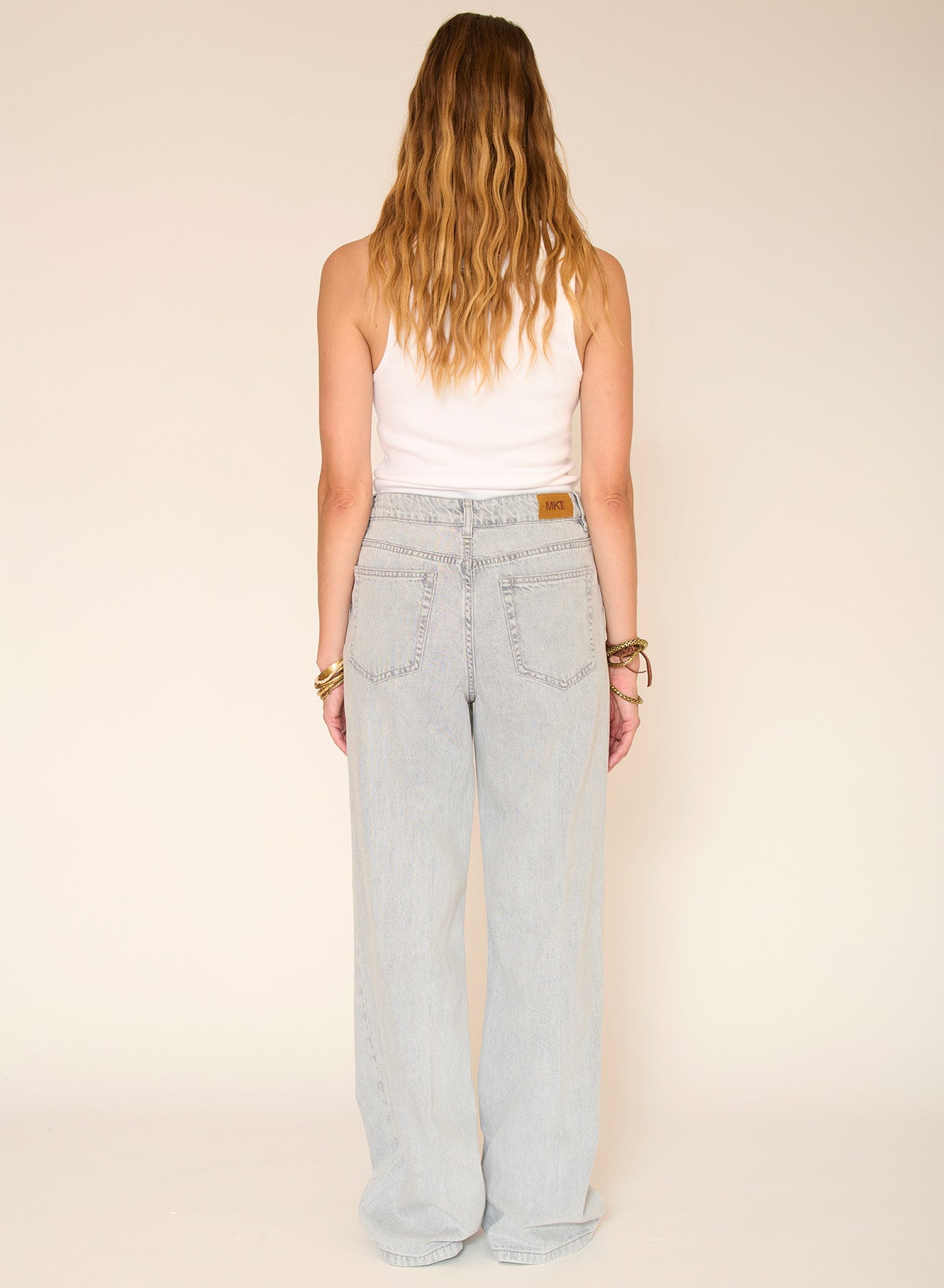 Jean Poka Tokyo Black Gris Denim - OLIVIA BRUTUS