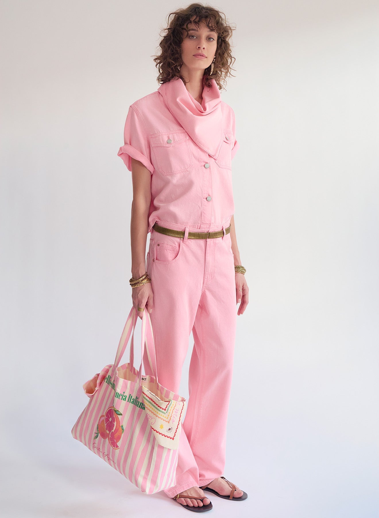 Jean The James Handa Rosa Denim - OLIVIA BRUTUS