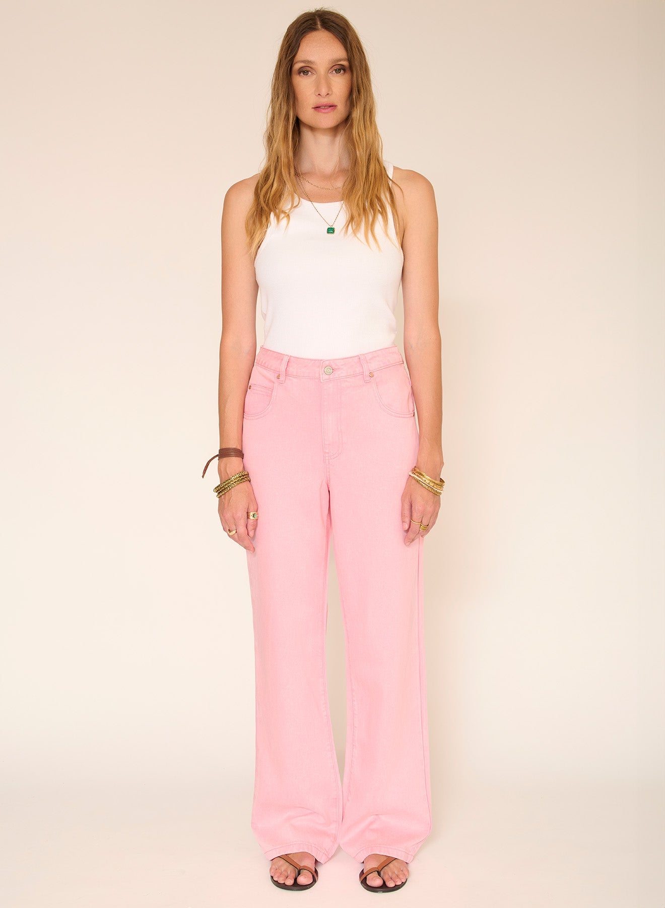 Jean The James Handa Rosa Denim - OLIVIA BRUTUS