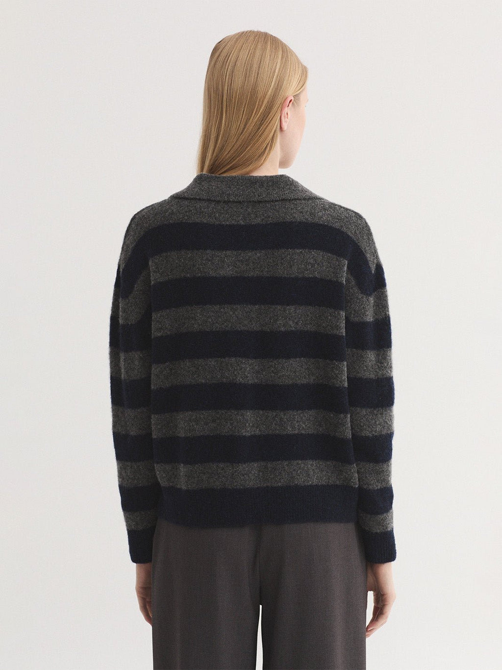 Jersey polo raya bicolor - OLIVIA BRUTUS