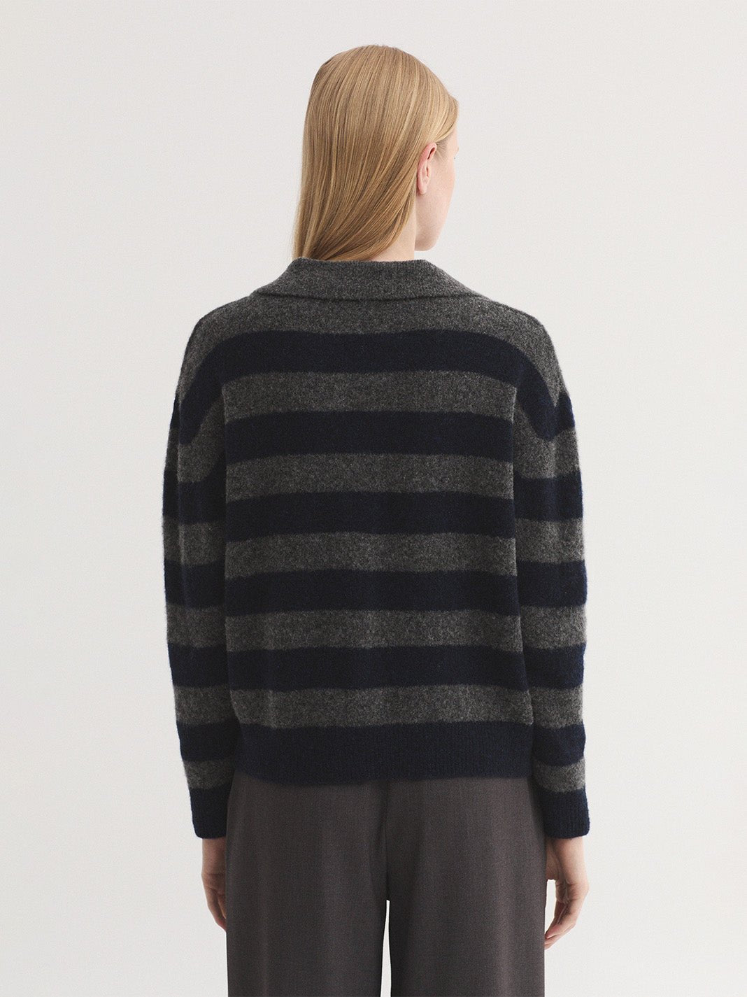 Jersey polo raya bicolor - OLIVIA BRUTUS