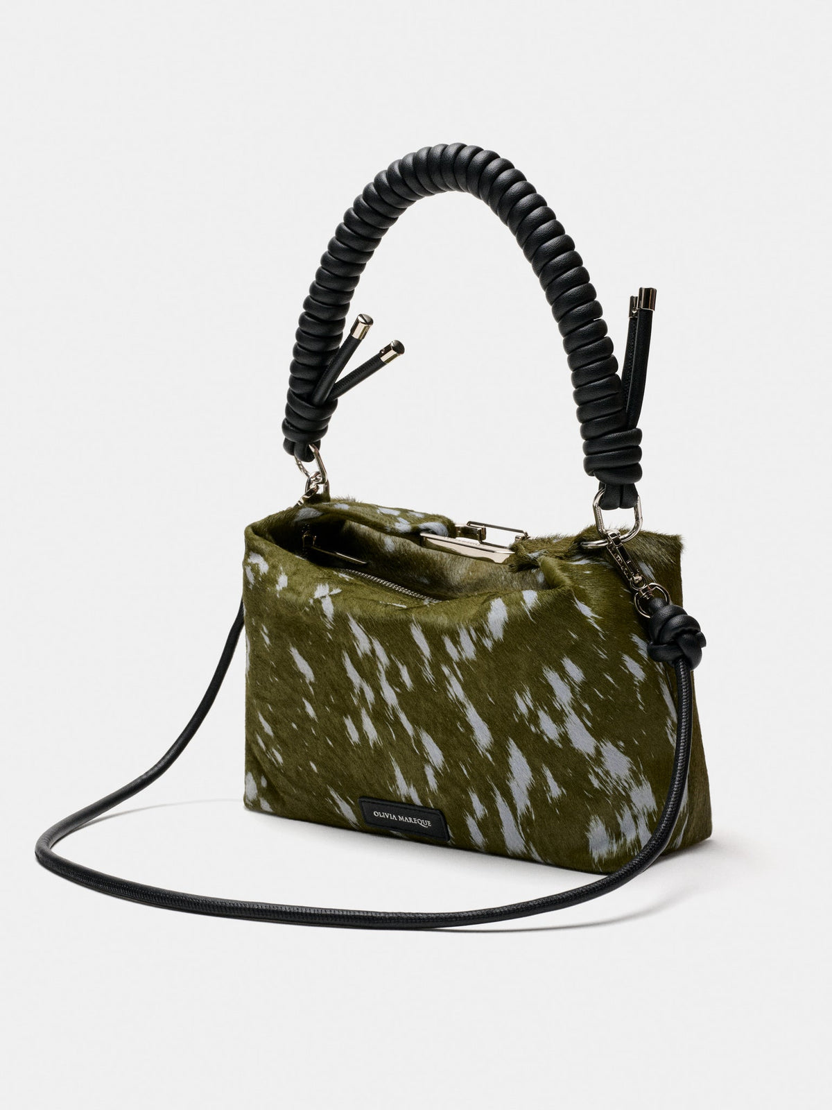 Bolso Kenza Medium Pintas Verde - vista 4