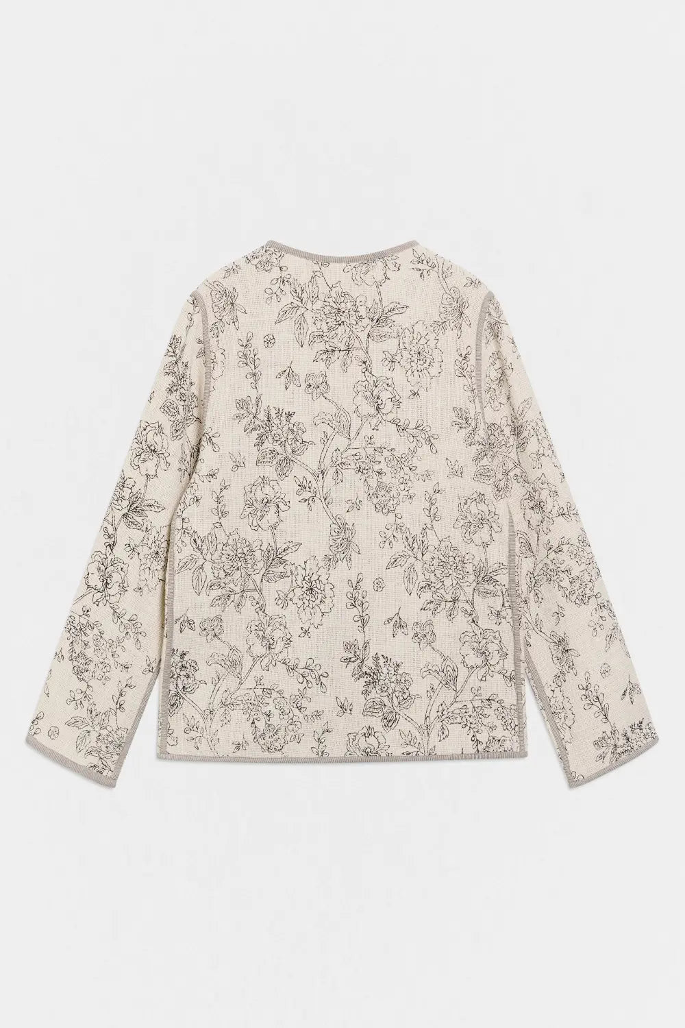 Kimono Morris Ecru Flower