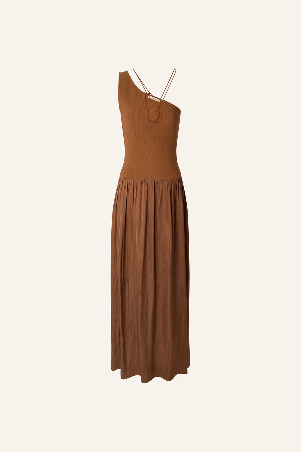 Vestido Mambossa Caramelo