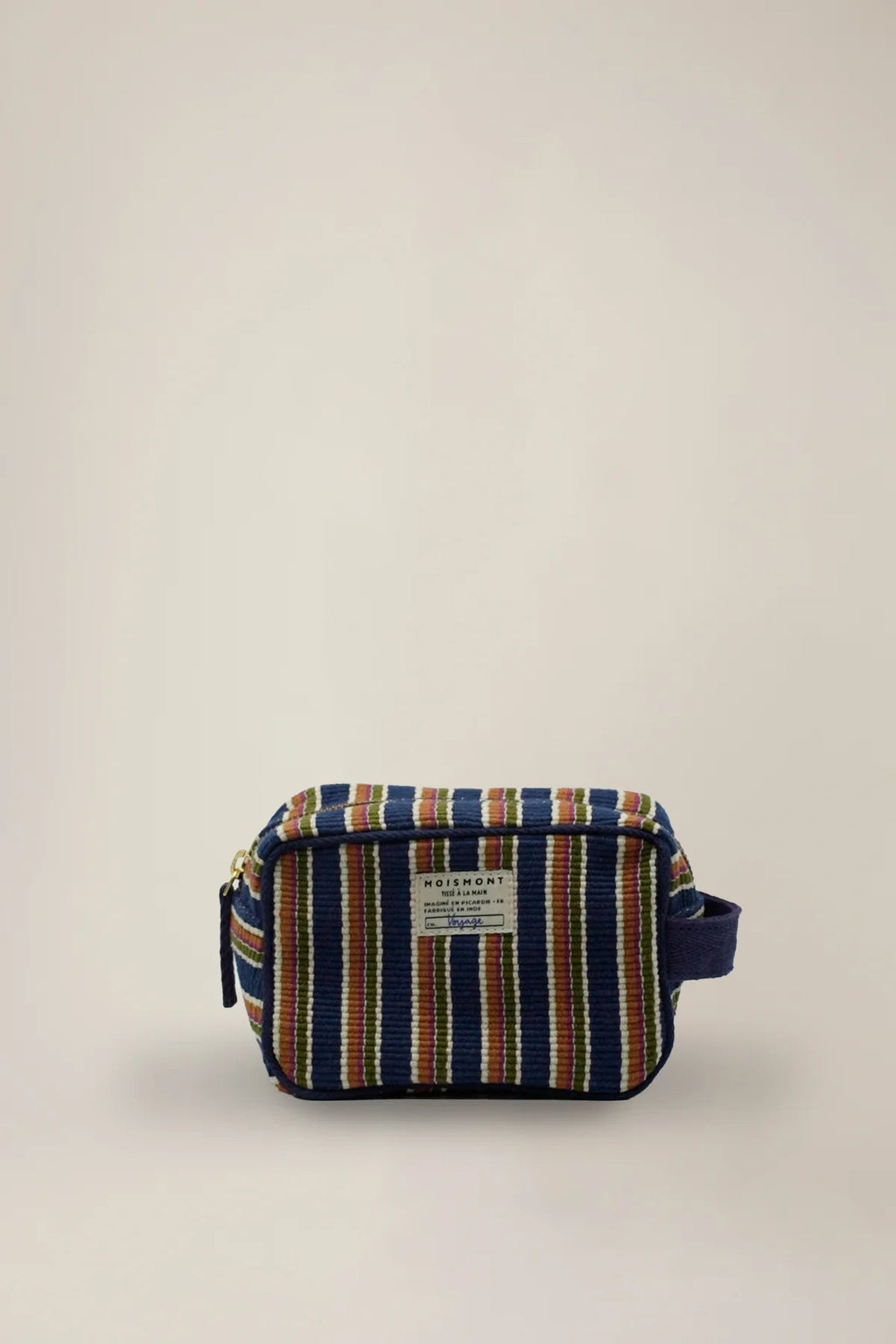 Neceser Pequeño N°42 Roma Midnight Blue - OLIVIA BRUTUS