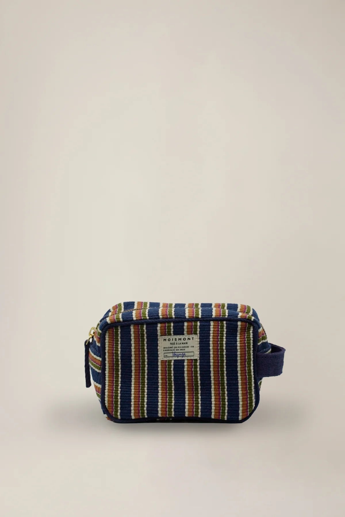 Neceser Pequeño N°42 Roma Midnight Blue - OLIVIA BRUTUS