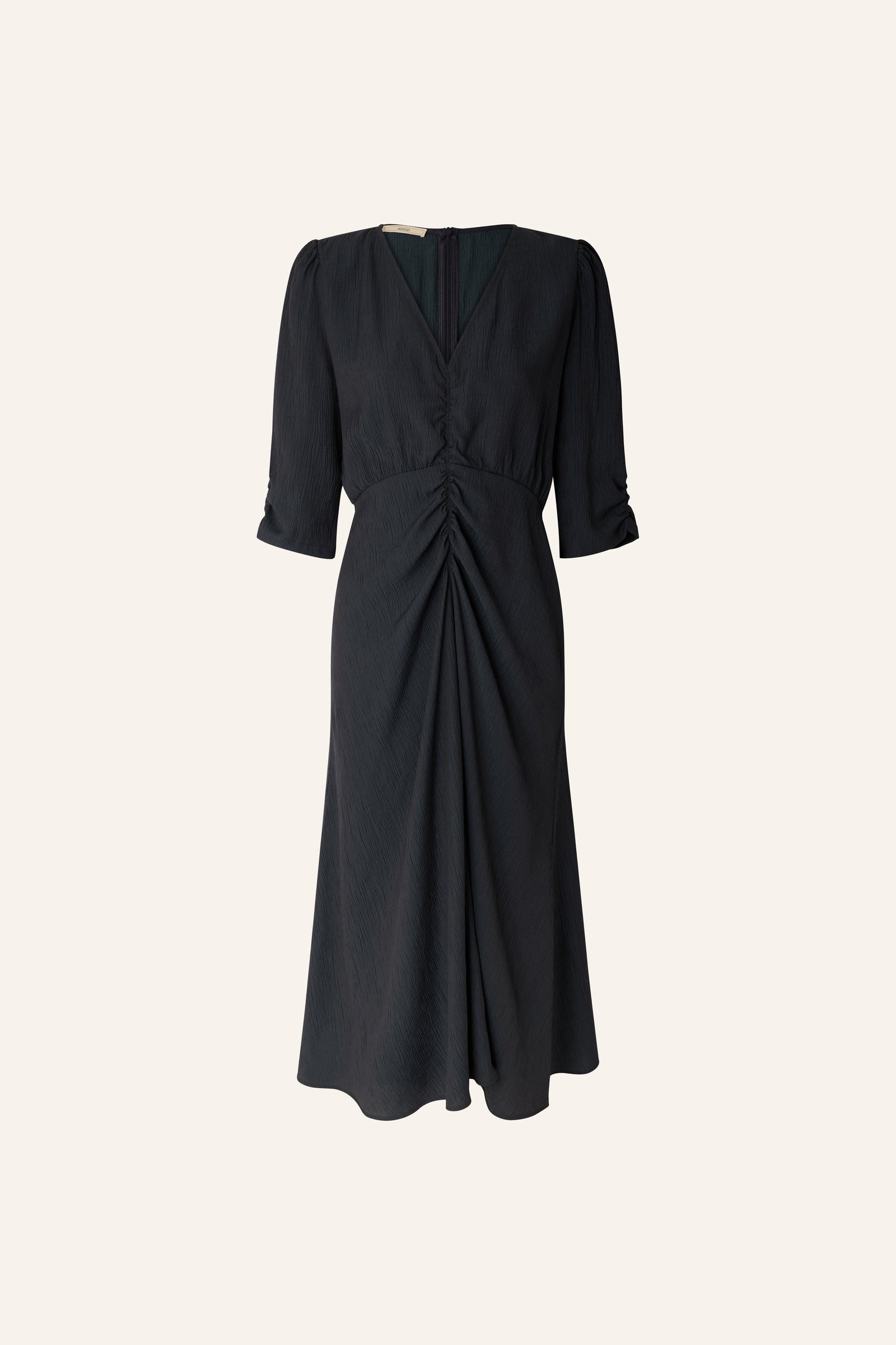 Vestido Nylia Verde Grisáceo