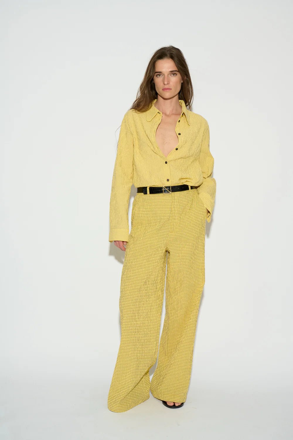 Pantalón Almu Amarillo - OLIVIA BRUTUS