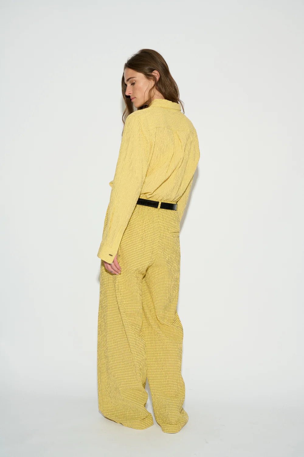 Pantalón Almu Amarillo - OLIVIA BRUTUS