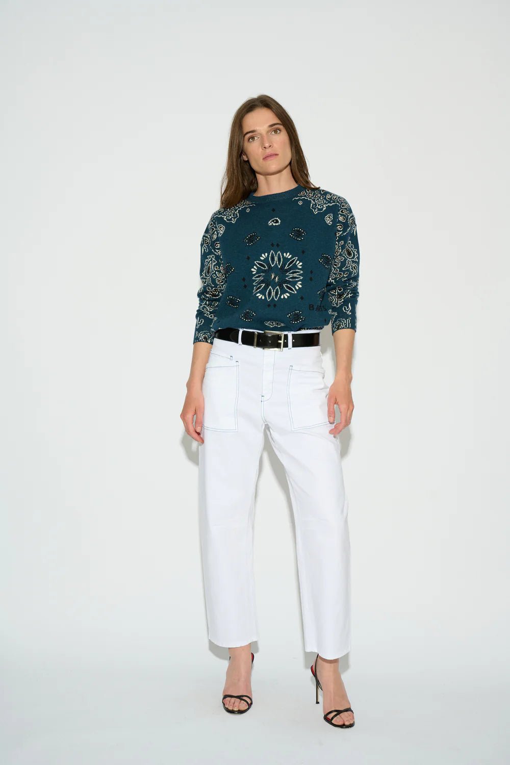 Pantalón Bruna Blanco - OLIVIA BRUTUS