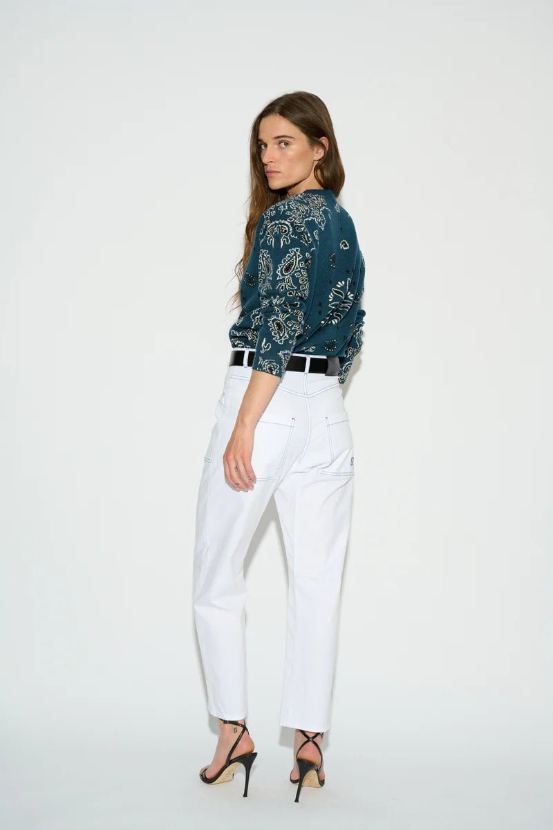 Pantalón Bruna Blanco - OLIVIA BRUTUS