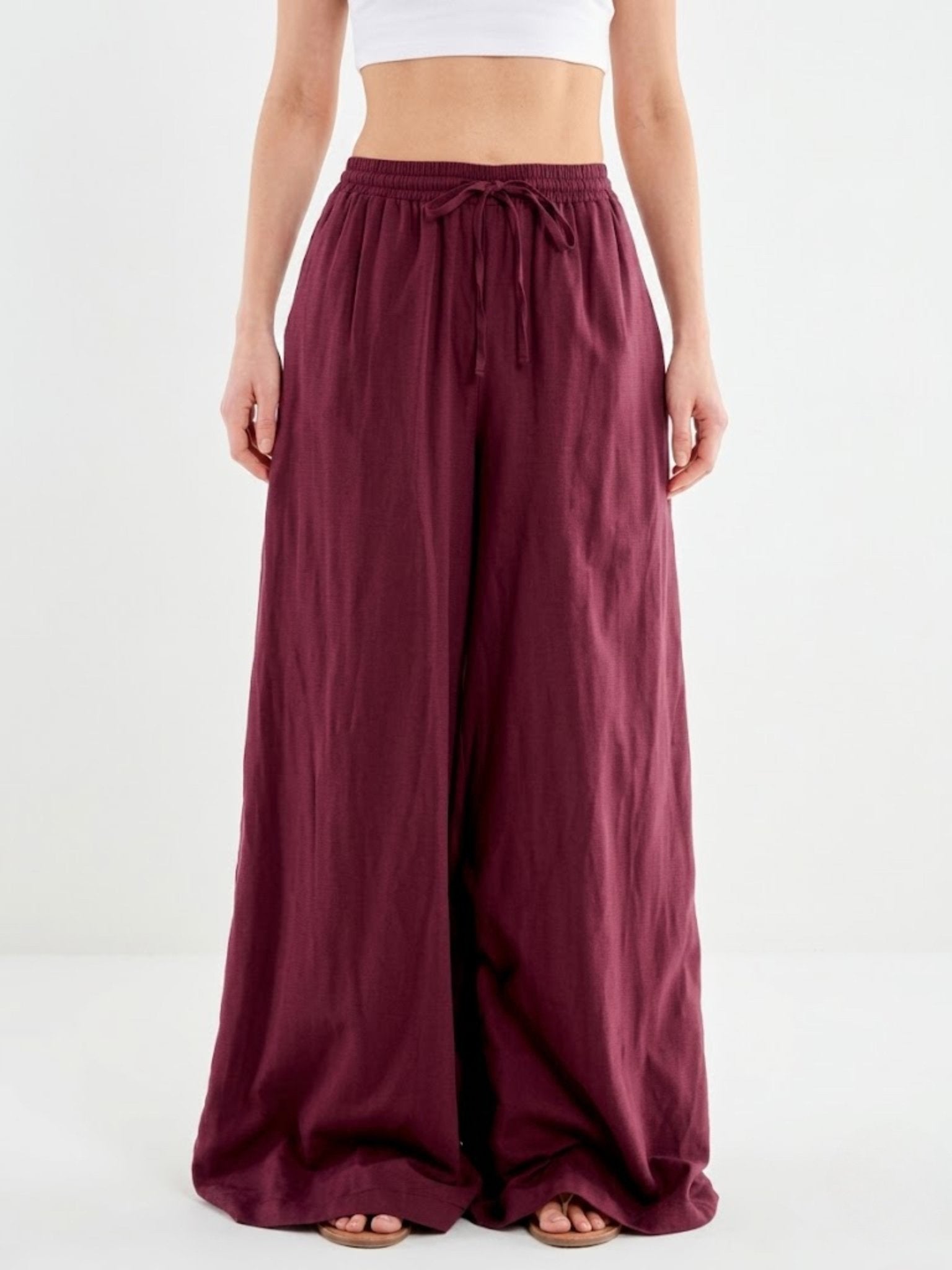 Pantalón Burdeos TAB0700 - OLIVIA BRUTUS