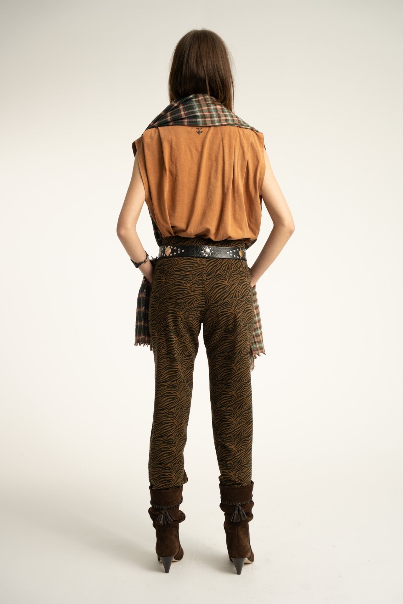 Pantalón de tiro alto - OLIVIA BRUTUS