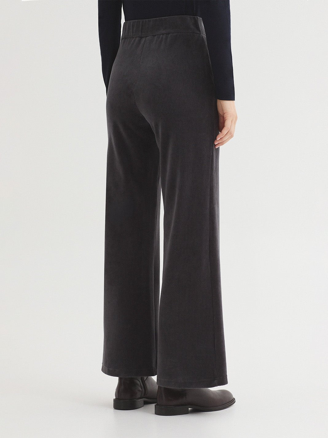 Pantalón elástico de pana con bolsillo - OLIVIA BRUTUS