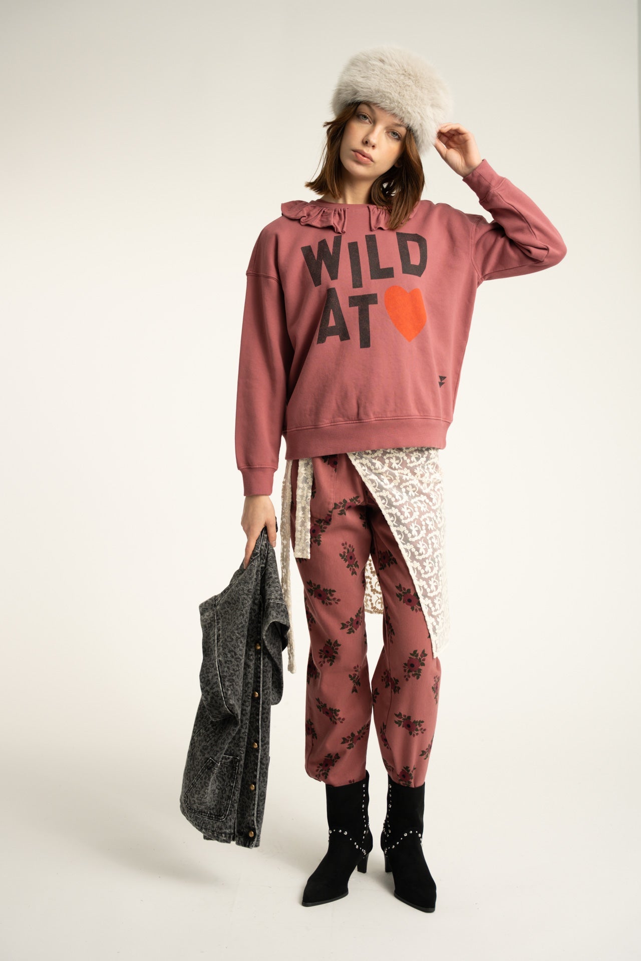 Pantalón estampado étnico - OLIVIA BRUTUS