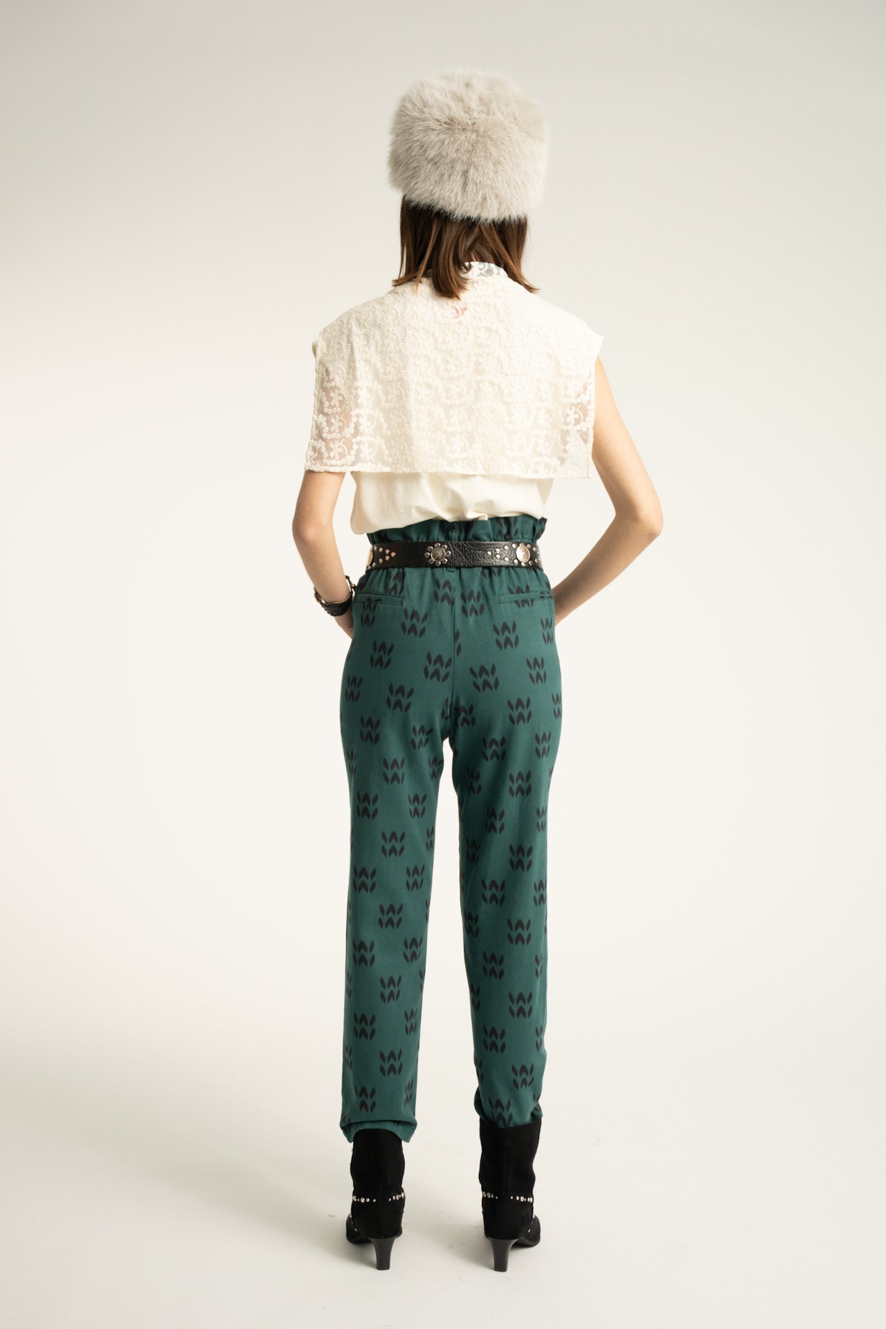 Pantalón estampado étnico - OLIVIA BRUTUS