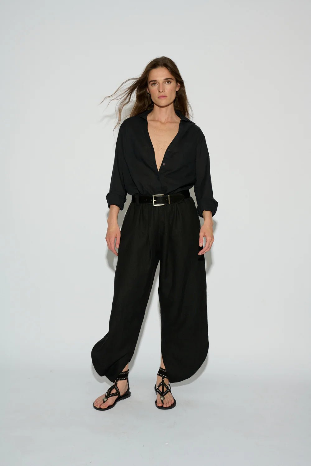 Pantalón Flavia Negro - OLIVIA BRUTUS
