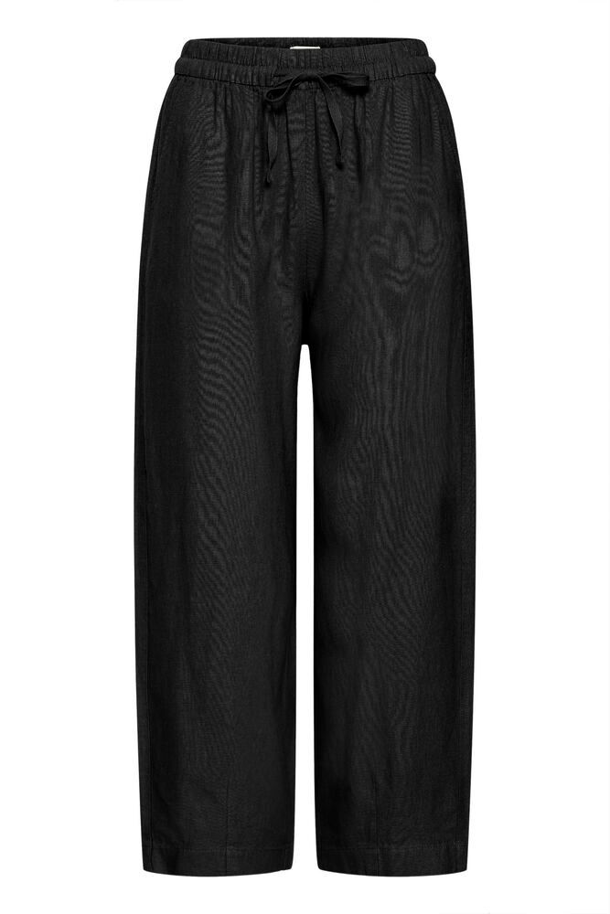 Pantalón Ihlinno Pa Barrel Negro - OLIVIA BRUTUS