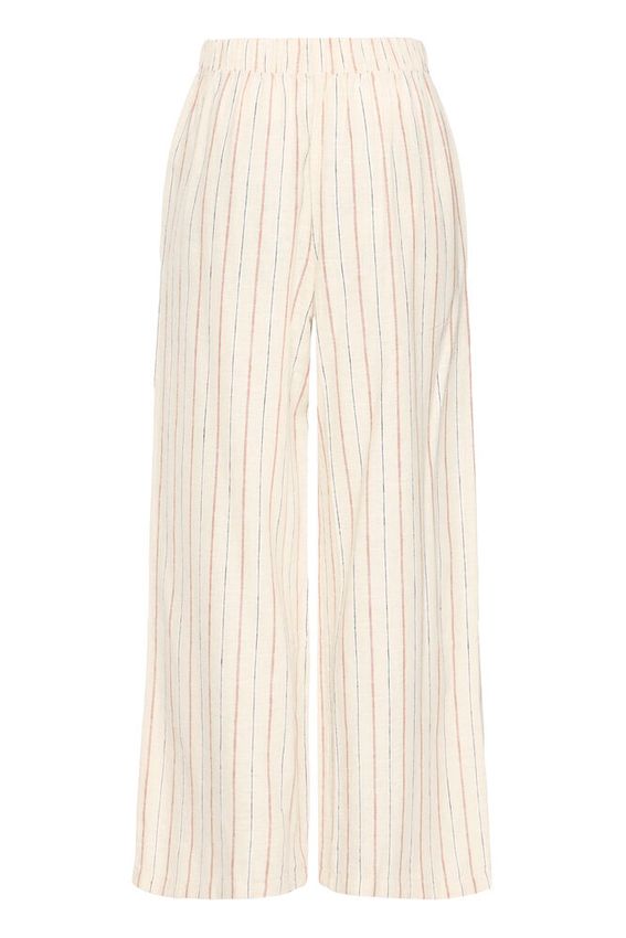 Pantalón Ihlinno Pa4 Rayas Marrón - OLIVIA BRUTUS