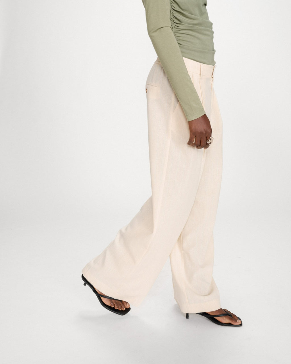 Pantalón Lino Very Vainilla - OLIVIA BRUTUS