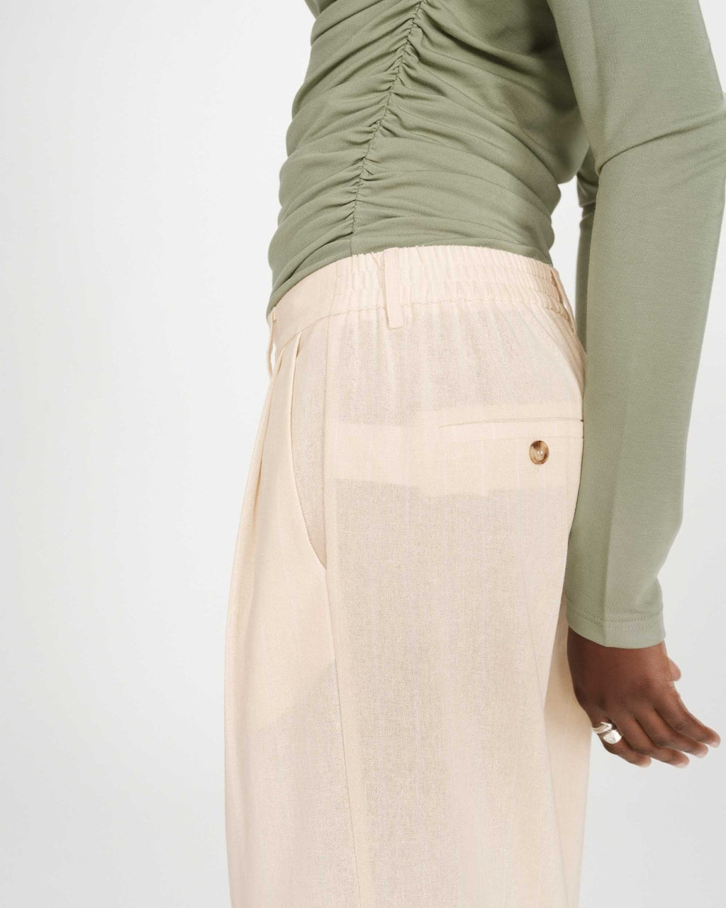 Pantalón Lino Very Vainilla - OLIVIA BRUTUS