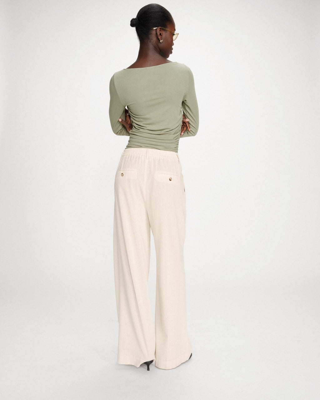 Pantalón Lino Very Vainilla - OLIVIA BRUTUS