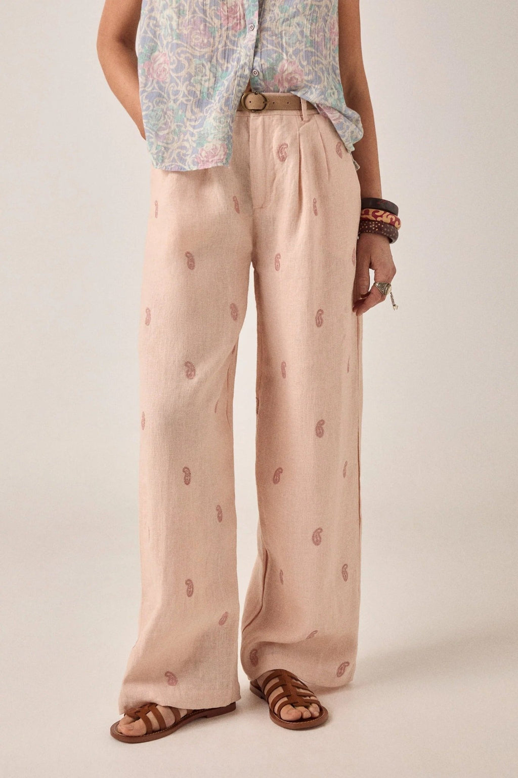 Pantalón Otto Degas Antique Blush - OLIVIA BRUTUS