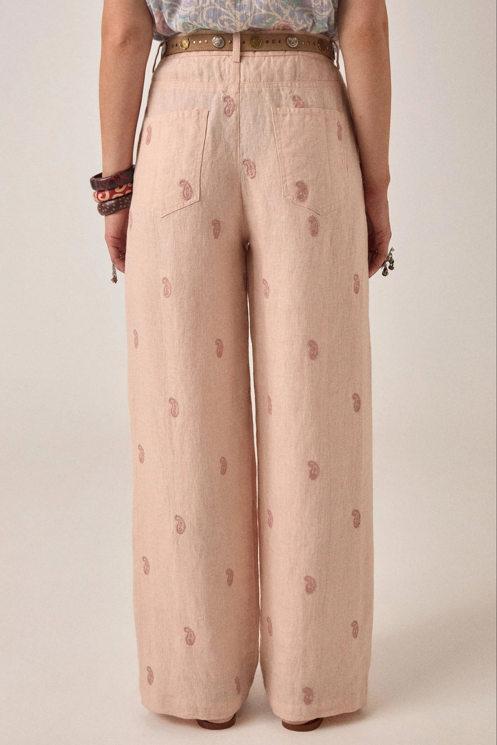 Pantalón Otto Degas Antique Blush - OLIVIA BRUTUS