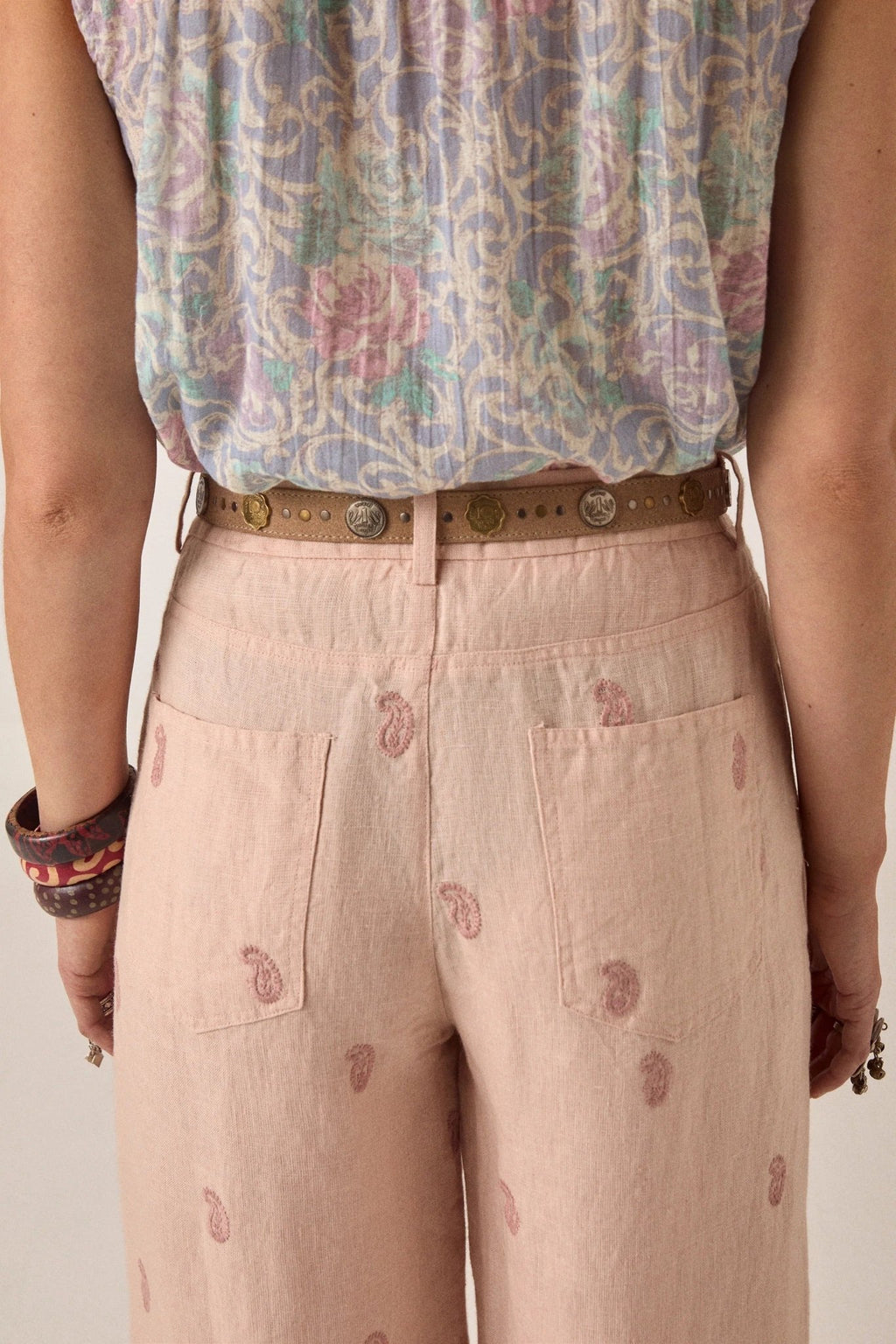 Pantalón Otto Degas Antique Blush - OLIVIA BRUTUS