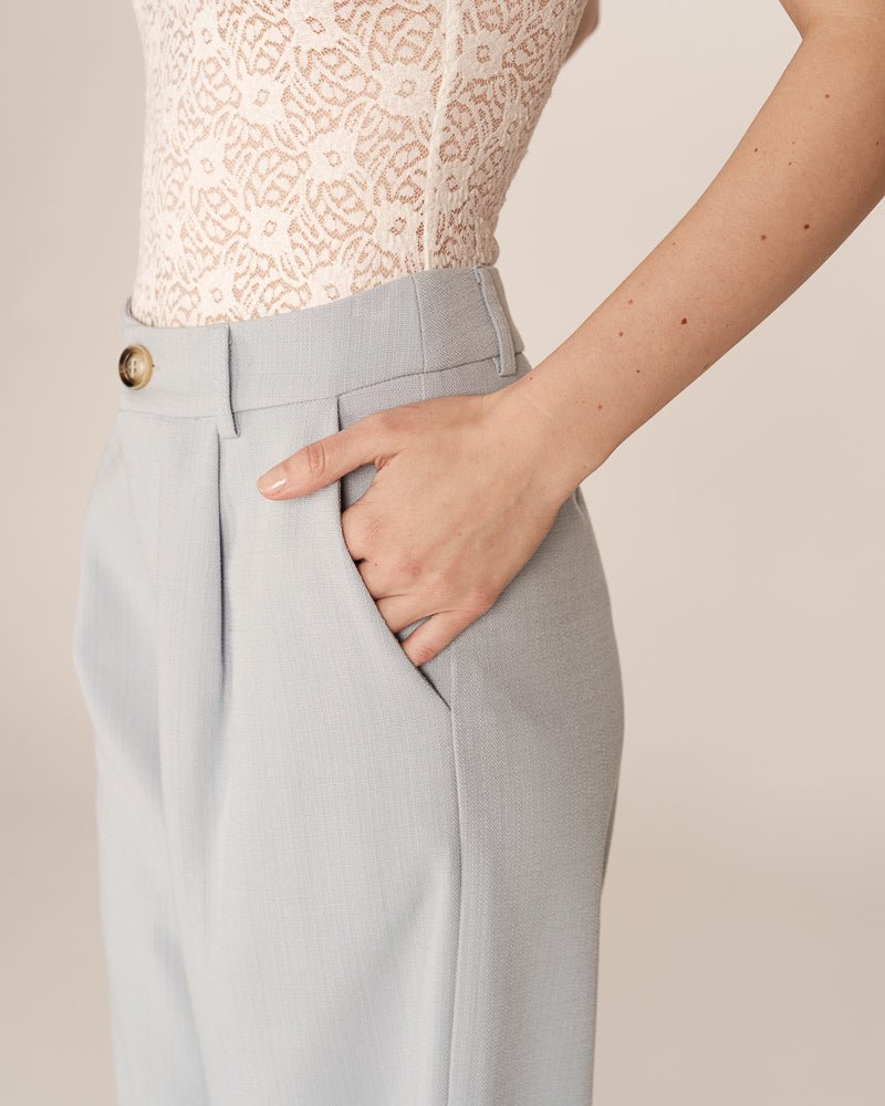 Pantalón Traje PIERRE Azul - OLIVIA BRUTUS