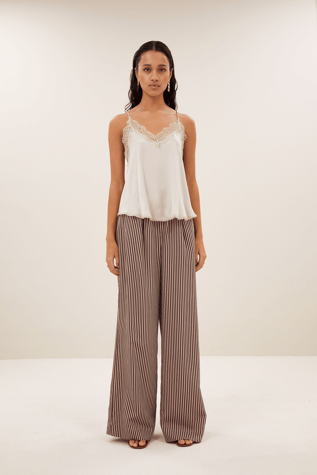 Pantalones a rayas Celin - OLIVIA BRUTUS