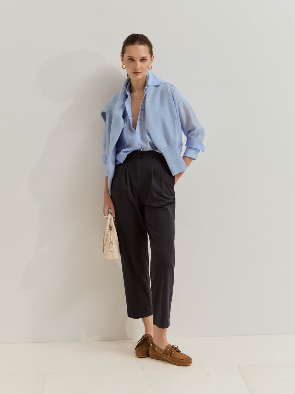 Pantalones chinos Navy LP007641.599 - OLIVIA BRUTUS