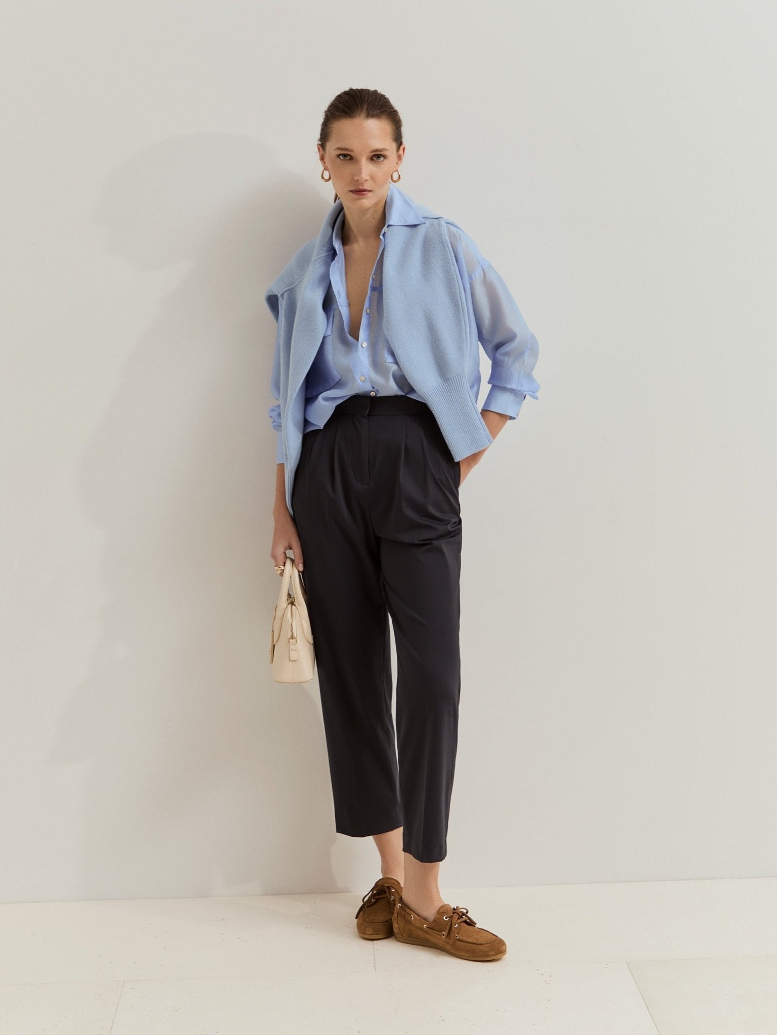Pantalones chinos Navy LP007641.599 - OLIVIA BRUTUS