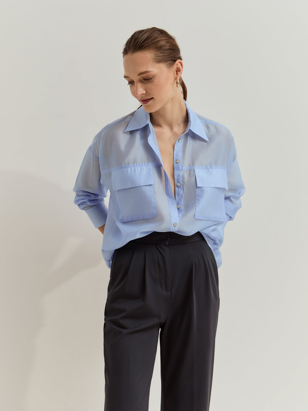 Pantalones chinos Navy LP007641.599 - OLIVIA BRUTUS