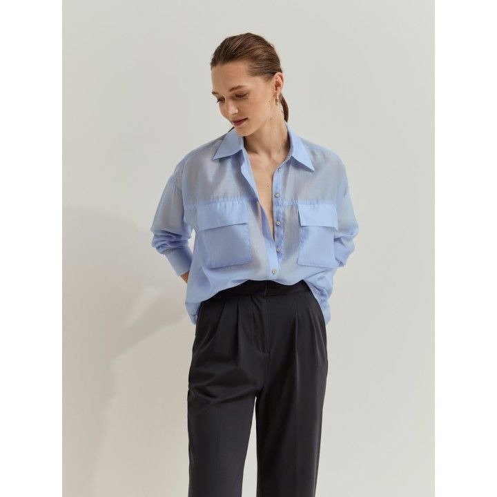 Pantalones chinos Navy LP007641.599 - OLIVIA BRUTUS