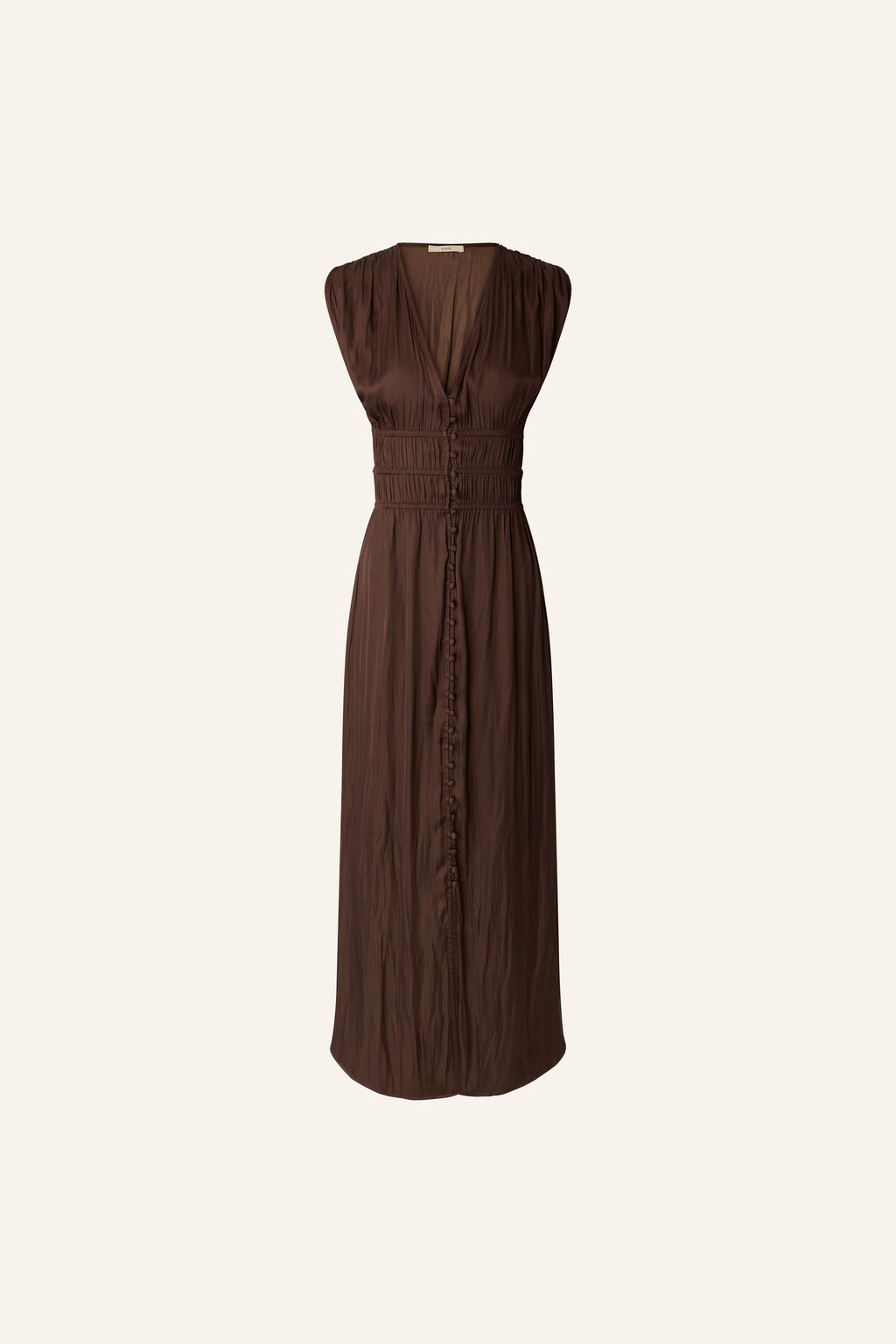 Vestido Prezianni Marrón Moka