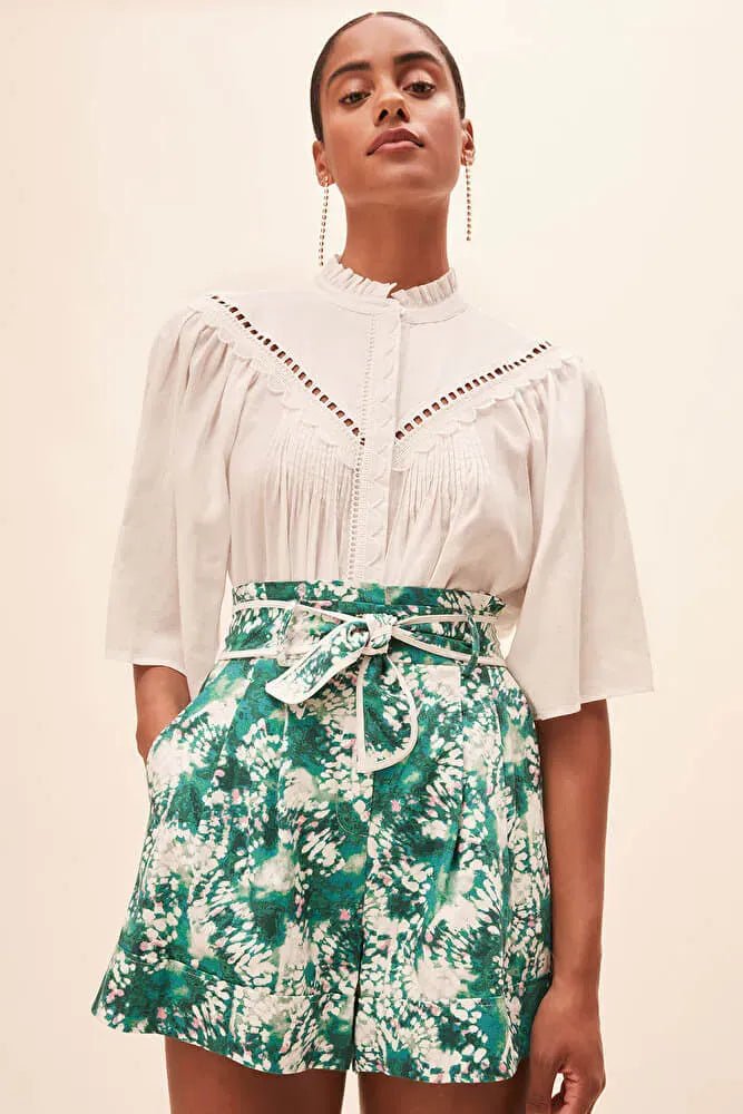 Shorts Bahia mujer verde - OLIVIA BRUTUS