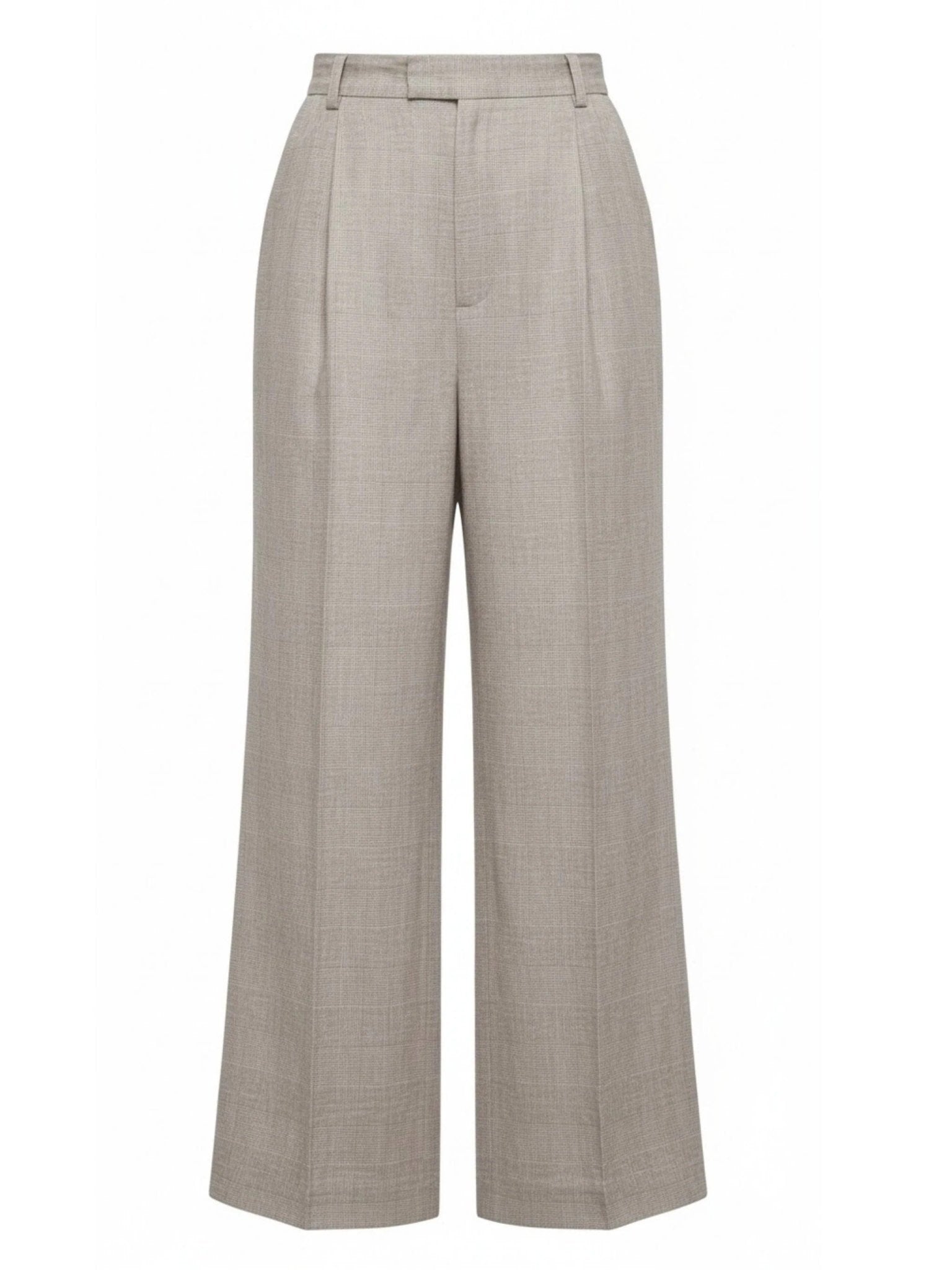 Soie Pantalón Marrón - OLIVIA BRUTUS