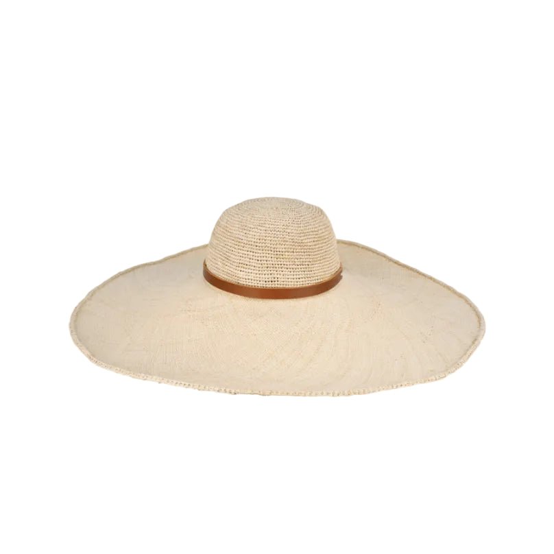 Sombrero Raffia Elena - OLIVIA BRUTUS
