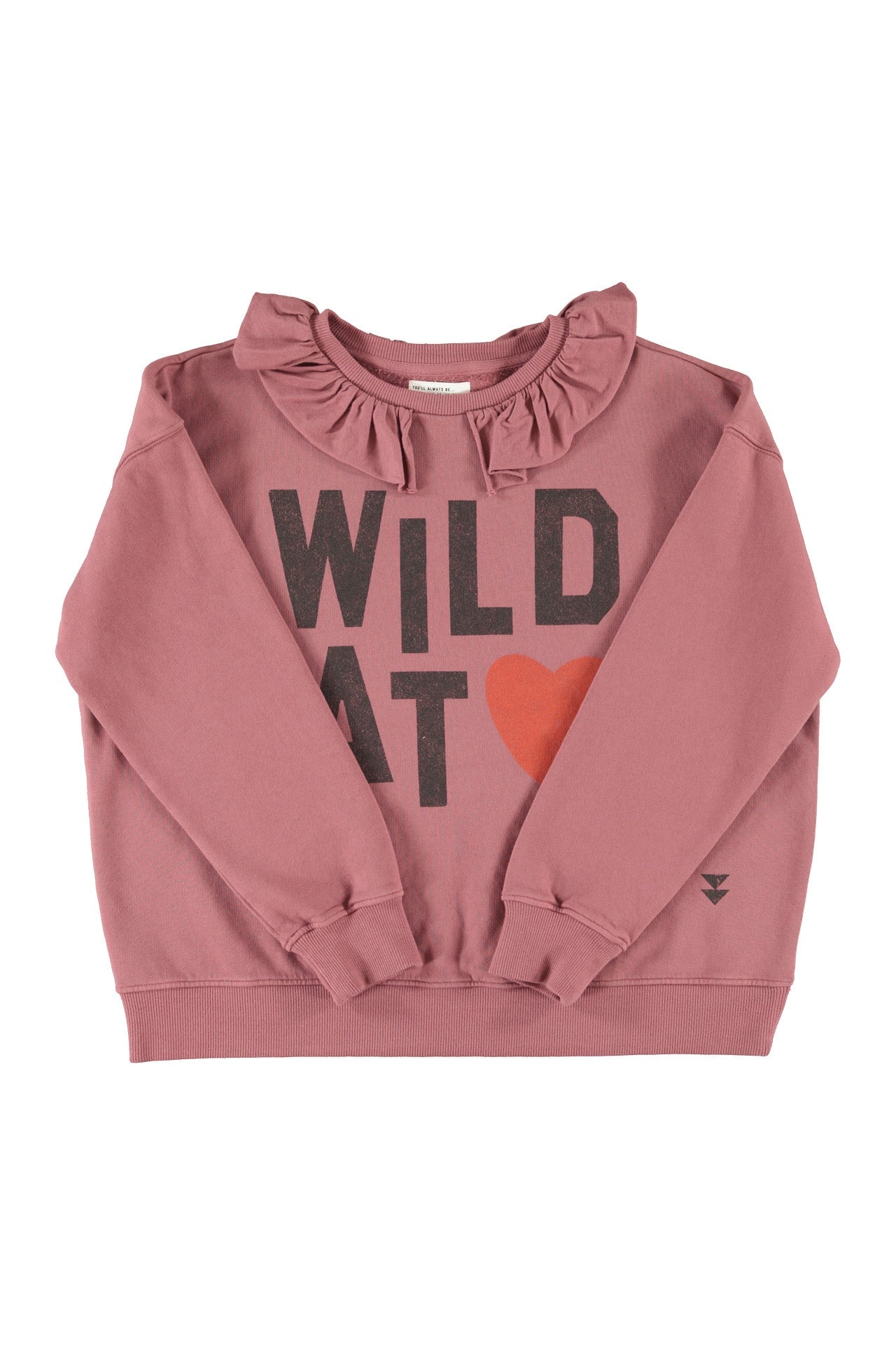 Sudadera con cuello volante Wild at Heart - OLIVIA BRUTUS