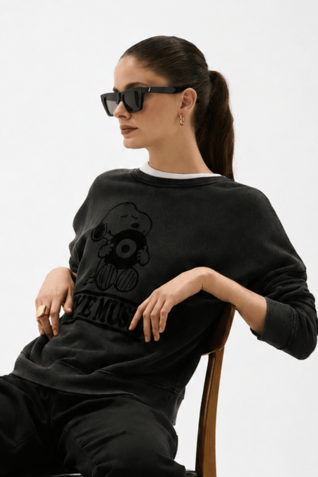 Sudadera Love Music - OLIVIA BRUTUS
