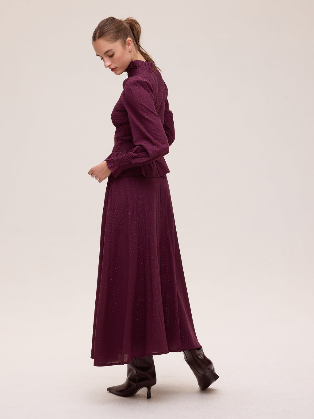 Top Tempest Lurex - vista lateral